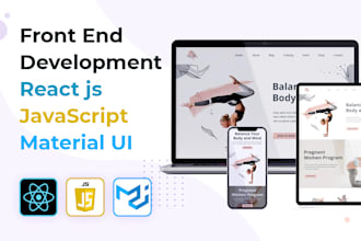 do front end web development