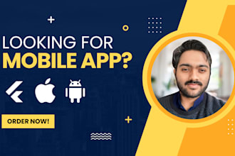 develop android and IOS app using flutter