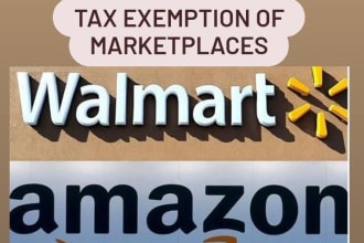 do sales tax exemption of marketplaces
