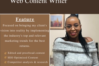create web content to target specified audiences