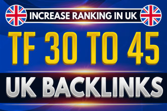 create high credibility backlinks at UK sites