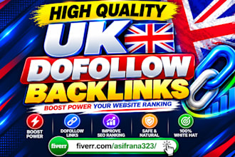 create high credibility backlinks at UK sites