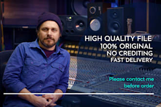 produce and make custom drill beat in less than 24h