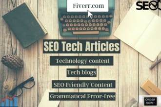 write tech articles, tech blogs, and technology content