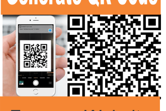 generate qr codes to be scan to your website and video links