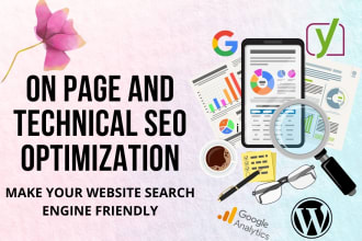 do wordpress yoast on page SEO and technical optimization