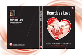 design professional novel cover, romance and erotic book covers