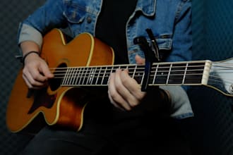 do mixing mastering to your acoustic song