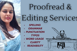 proofread your non fiction manuscript
