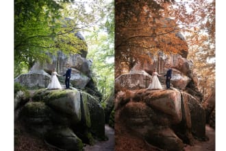 cull, batch edit wedding photos, photoshop work