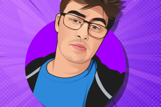 draw portrait avatar cartoon from your photo