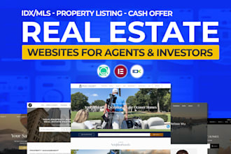 design ai powered real estate agent idx mls website