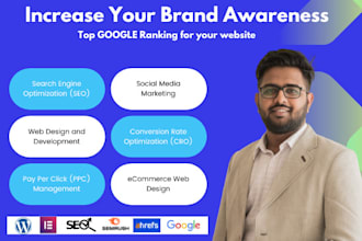 build wordpress website SEO and do digital marketing
