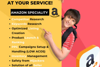 be your professional amazon fba and pl virtual assistant