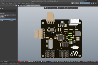 create pcb design, pcb layout, gerber files and schematic