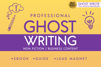 ghost write your business ebook, guide, or lead magnet