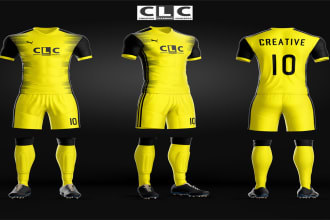 do 3d uniforms mock up or sublimation design