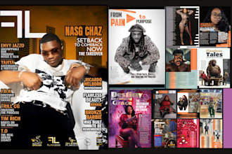 design beautiful magazine layout in indesign
