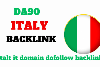 do 60 high da dofollow italian backlinks italy forums posting link building