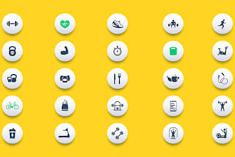 design creative and innovative icons for you