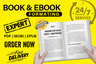 do flawless book formatting for paperback amazon KDP