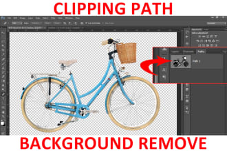 do 100 images clipping path with background remove