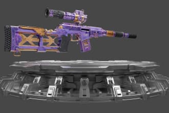 model and texture aaa 3d assets for games and animation