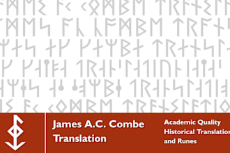 translate english to old english, old norse, and runes