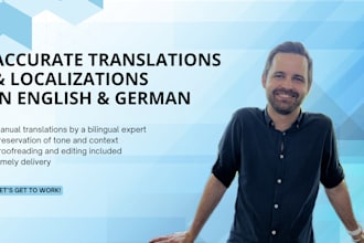 provide accurate translations and localization