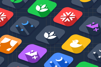 do icon set design for web and app