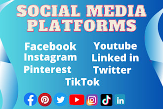 design social media account, facebook business page, banner