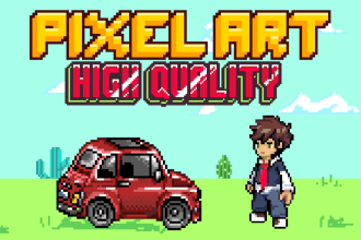 do professional pixel art animation of your choice