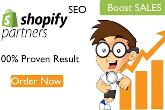 do complete seo of shopify ecommerce store to increase sales