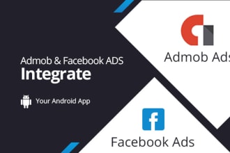 integrate admob ads and facebook ads into your app