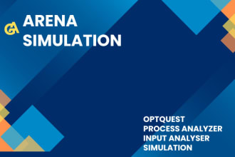 assist in system simulation using rockwell arena simulation