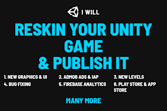 do reskin your unity game and publish it on store