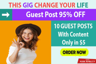 do guest posting on high authority da 90 sites
