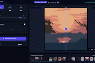 convert, compress and optimize your images for web and print