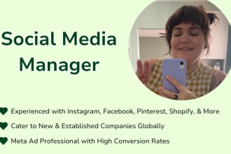 create a marketing plan for your social media