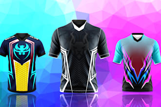do any custom sports jersey design or sublimation jersey