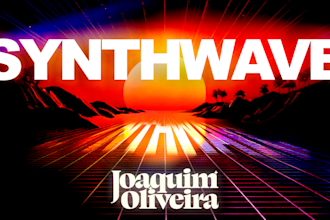 make a synthwave vaporwave cyberpunk 80s music