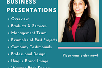 design unique corporate presentations