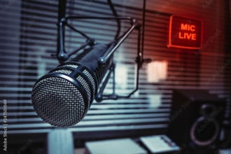 deliver a deep, powerful voice over