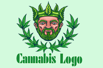 make awesome cannabis logo design