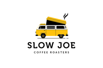 design food, drink and cafe logo with creative thinking