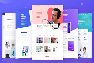 convert PSD, xd, figma, wix, sketch to wordpress with elementor