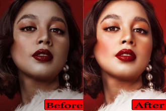 do photoshop edit and photo retouch, face swap quickly