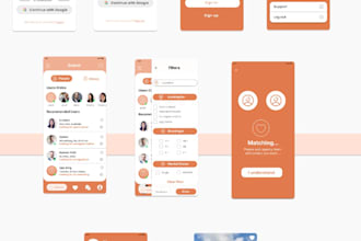 design uiux or prototype wireframe for mobile