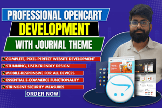 install or customize opencart journal 3 theme