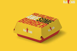 do food packaging designs, 3d mockup for your brand